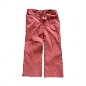 Roz & Ali Gaucho Blush Pink NWT Belted Tie size 4 anthropology Inspired